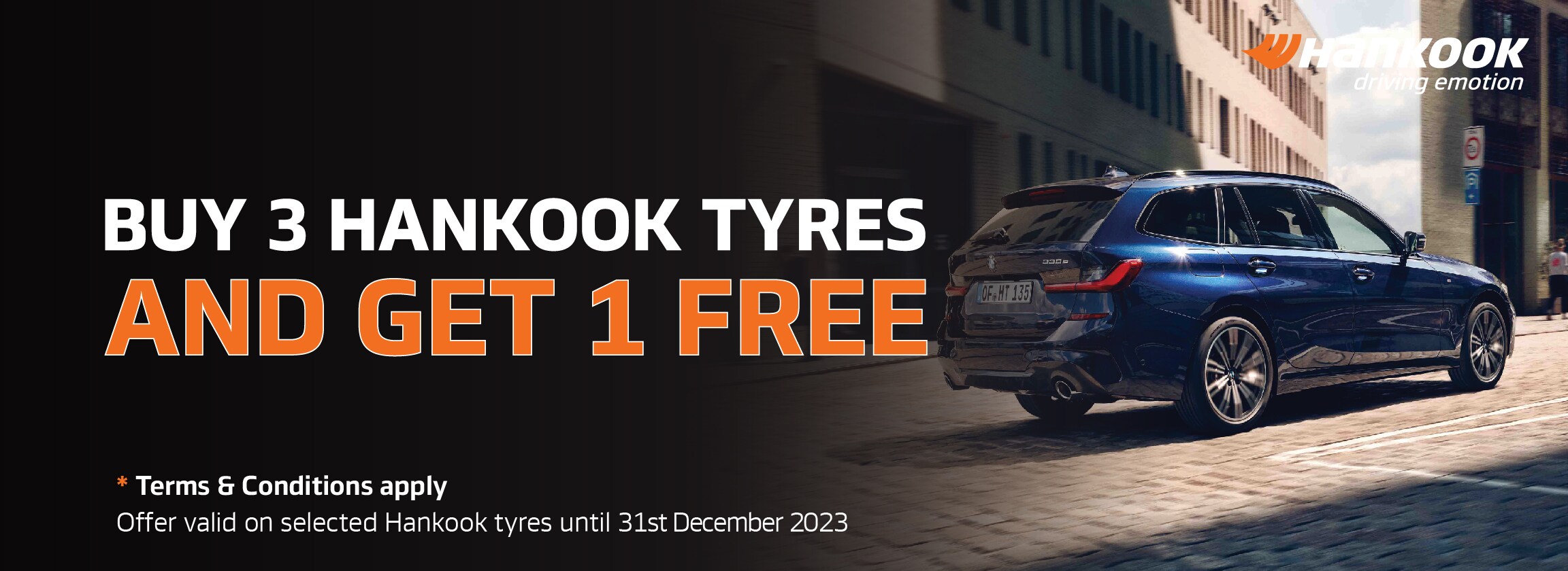 Hankook – Buy 3 Get 1 Free Promotion