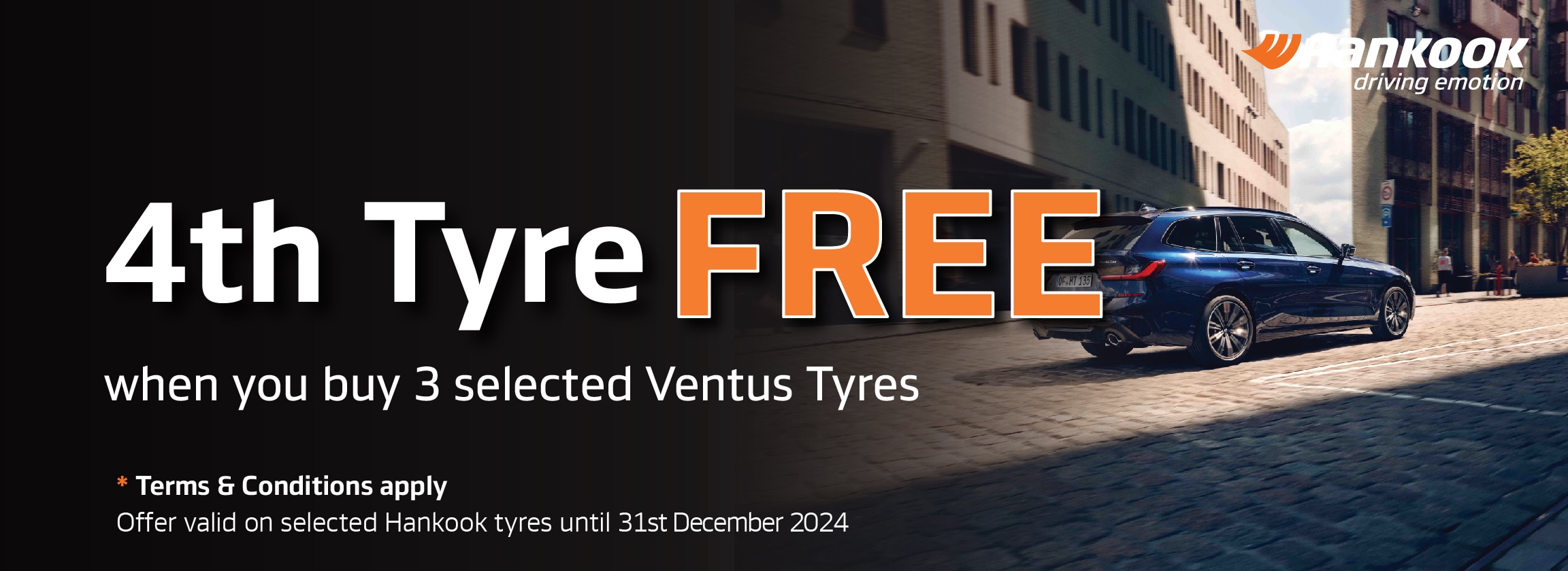 Hankook – Get your 4th Tyre free Promotion