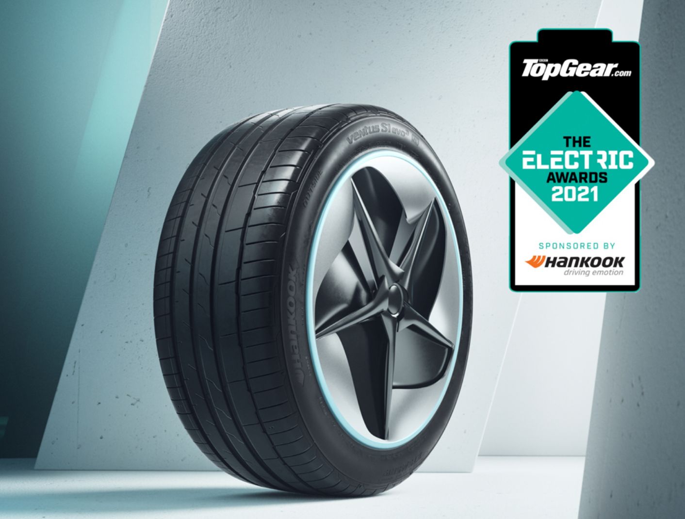 Hankook Tyre UK annonce le parrainage principal du prix Top Gear EV 2021 de la BBC.