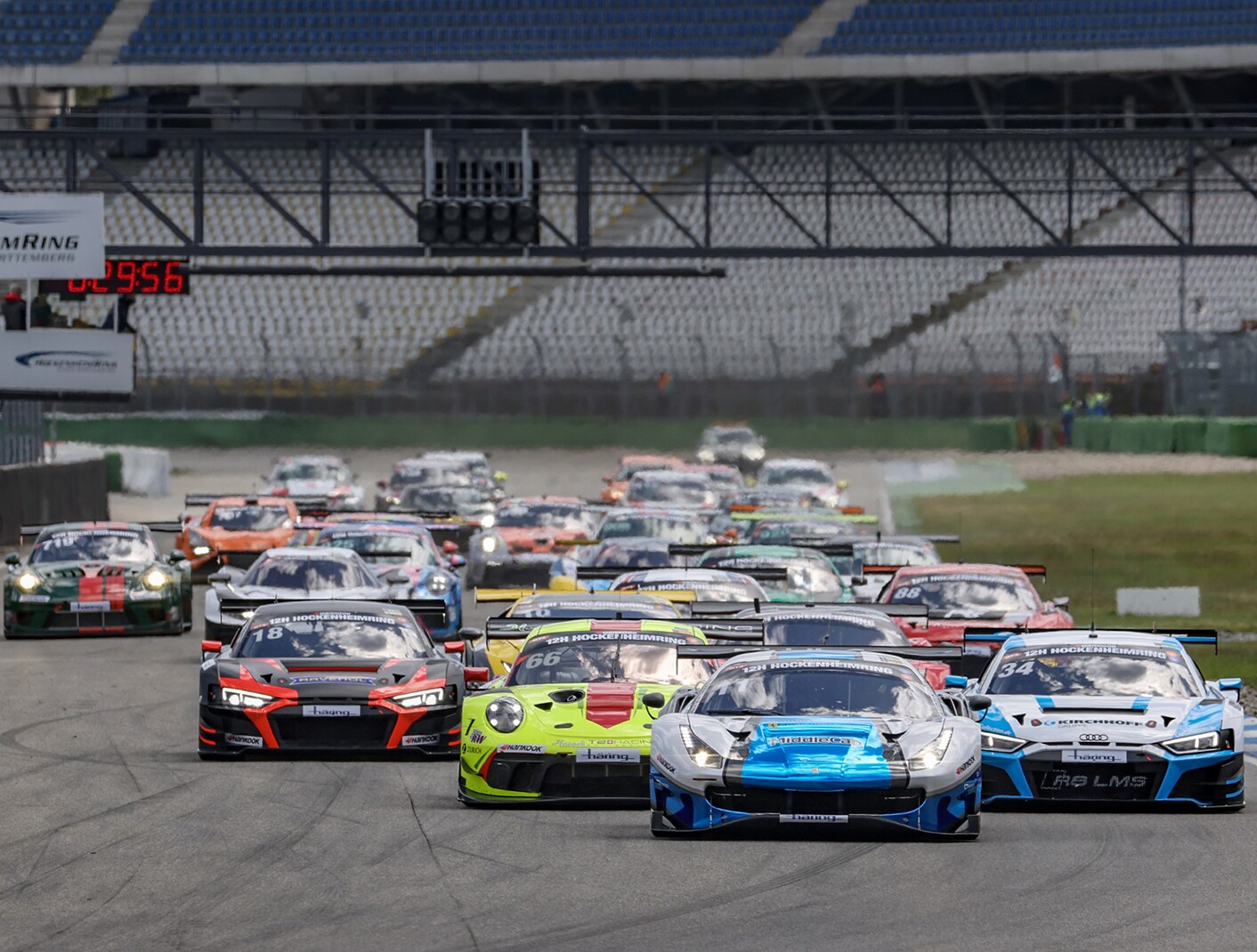24H Series powered by Hankook reaches the halfway point at the Hockenheimring