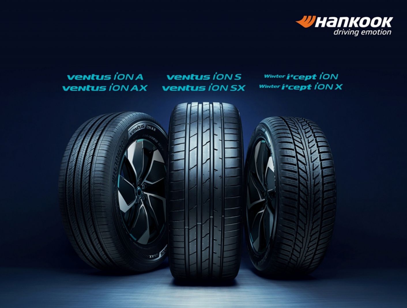 Hankook iON: new global family of tires for electric vehicles promote sustainable mobility