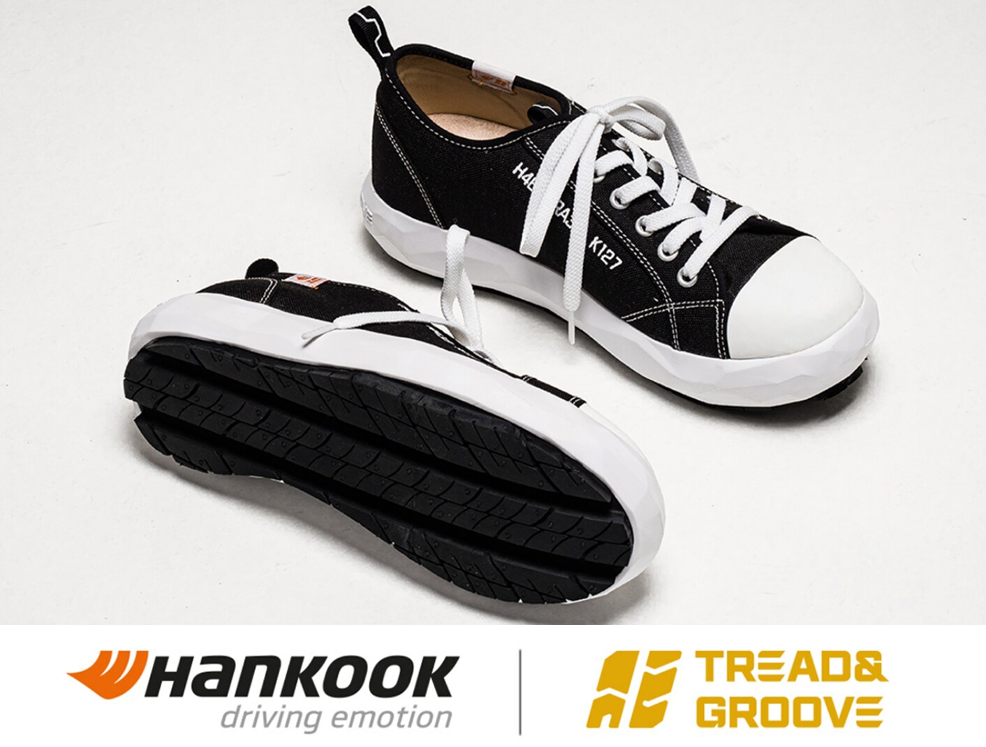 Hankook Tire’s eco-friendly sneaker in collaboration with Tread&Groove pre-sale sold out