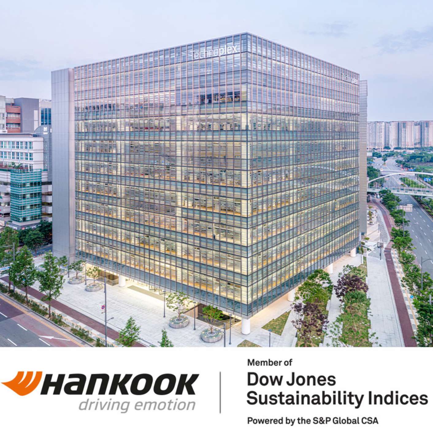 Hankook Tire listed by Dow Jones Sustainability Indices World for the sixth consecutive year