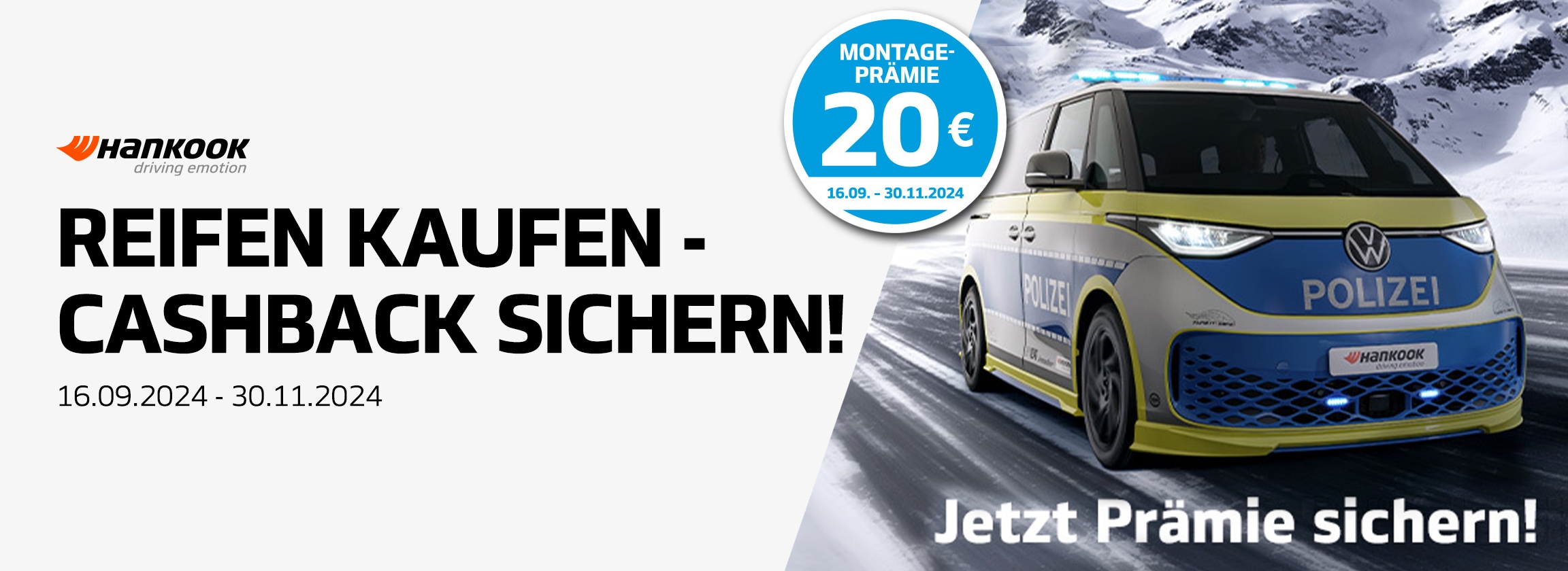 Reifen kaufen - Cashback sichern!