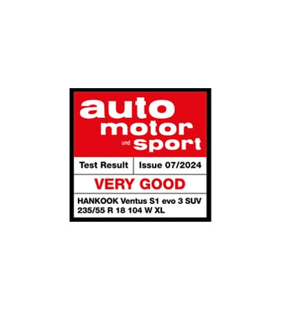 Logotipo de recomendado Auto Motor und Sport Test 2024